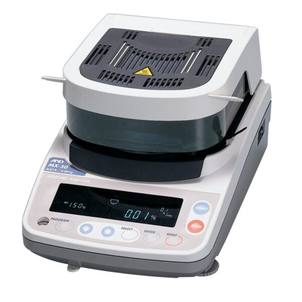 A&D - Moisture Analyzers - MX Series